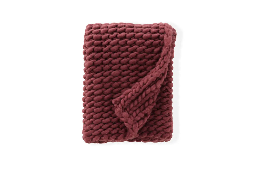 Pledd Kate 170 x 130 – vinrød