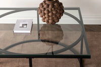 Sofabord Skanör 90 x 90 – svart