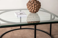 Sofabord Skanör 90 x 90 – svart