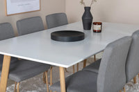 Spisegruppe 2-pakk 180 x 90 – grå og hvit