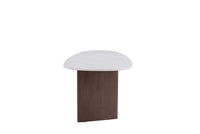 Spisebord ovalt 180 x 90 – lys grå