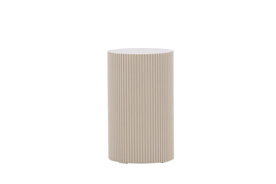 Sidebord Lenox ⌀31 – beige