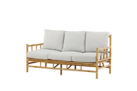 Sofa 3-seter Cane – natur