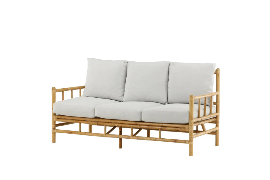Sofa 3-seter Cane – natur