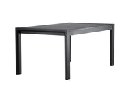 Rektangulært spisebord Slider 170 x 95 – svart