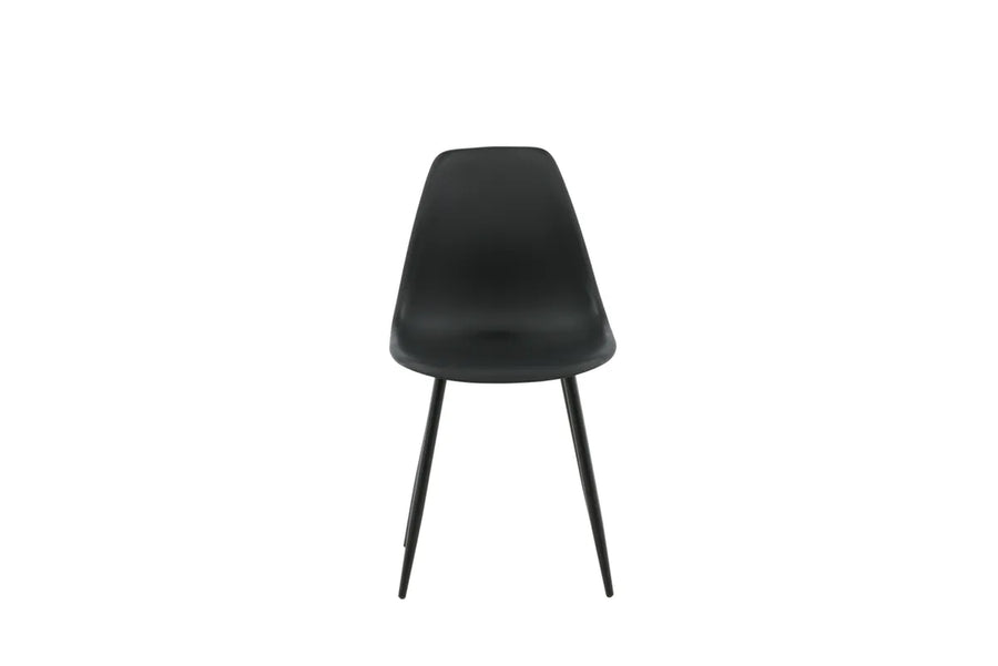 Spisestol Polar 2-pakk – svart