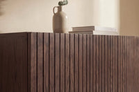 Skap Björkön 150x42x75 – mocca