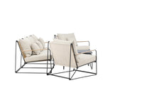 Sofagruppe Palazzo – svart og beige