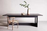 Spisebord Milly 235 × 100 – svart