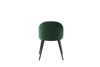 Spisestol velour 2-pakk – grønn