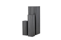 Sidebord Ramsvik 23 x 23 + 40x40 + 23 x 23 – svart