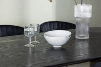 Spisestol Selma & Isolde 2-pakk + Spisebord ovalt 180 x 90 – svart