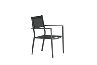 Spisestol Copacabana 2-pakk – svart