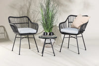 Loungegruppe Viga – svart