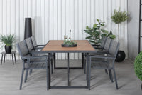 Rektangulært spisebord Khung 200 × 100 – natur