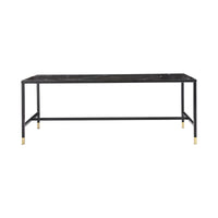 Sofabord Dipp 130 x 60 – svart