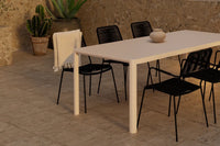 Spisegruppe 2-pakk 200 x 90 – svart og beige