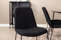 Spisegruppe Muce & Petra 2-pakk 190 x 90 – svart