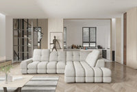Hjørnesofa Tollo L 302×217 cm med elektrisk uttrekkbart sete