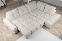 Hjørnesofa Tollo L 302×217 cm med elektrisk uttrekkbart sete