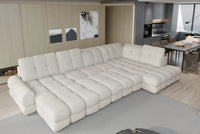 Hjørnesofa Tollo XL 400x217cm med elektrisk skyvedel